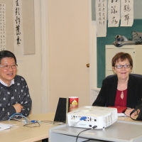Chinese Visiting Teachers Met Assistant Superintendent Diana Bolan