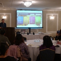 The Visiting Teacher Robert Kong was Presenting at the Conference of Second Languages Matter! Best Practices Day