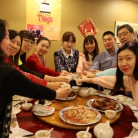 Consul Yu and CIE Visiting Teachers Celebrate Chinese New Year Together