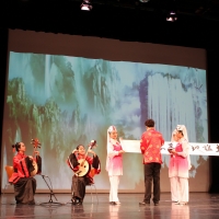 Chinese Cultural Experience Gala: Calligraphy Accompanied by Zhong Ruan