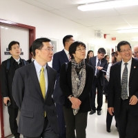 Mr. Lu Shaye, Chinese Ambassador to Canada, Visited CIE, October 26, 2017