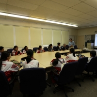 The Delegation from the Affiliated Middle School of Jining Institute