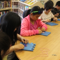 The Delegation from Colonel Irvine School in Calgary Visited CIE