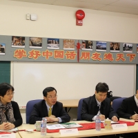 Mr. Lu Shaye, Chinese Ambassador to Canada, Visited CIE, October 26, 2017