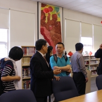 The Delegation from China Universities Visited CIE