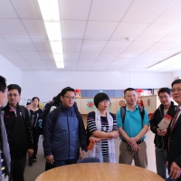 The Delegation from China Universities Visited CIE