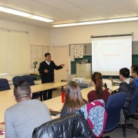 The Delegation from Grant MacEwan University Visited CIE