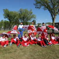 The Delegation from the Affiliated Middle School of Jining Institute