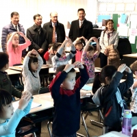 Mr. Lu Shaye, Chinese Ambassador to Canada, Visited Dovercourt School, October 26, 2017