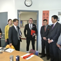 The Delegation from Qilu Normal University Visited CIE