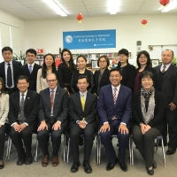 Mr. Lu Shaye, Chinese Ambassador to Canada, Visited CIE, October 26, 2017