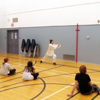 The Delegation from Elmer S. Gish School in St. Albert Visited CIE