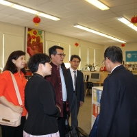 Visit from the Qilu Normal University