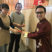 MLA Thomas Dang Brings Chinese New Year Greetings to CIE