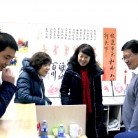 The Delegation from Lanzhou University Visited CIE