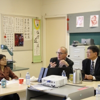 Visit from Coquitlam School District