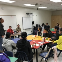 Chinese University Delegation Visited Meyonohk School