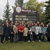 Chinese University Delegation Visited Meyonohk School