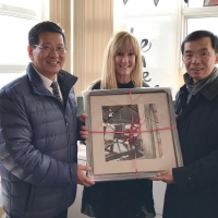 Mr. Lu Shaye, Chinese Ambassador to Canada, Visited Dovercourt School, October 26, 2017