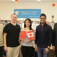 Dr. Zeuch and 3 Executive Directors of Concordia China Club Visited the CIE