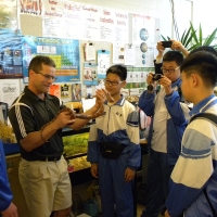 The delegation from the Affiliated Middle School of Jining Institute in Shandong visited Ottewell School