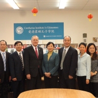 The Delegation from Consulate-General of China in Vancouver