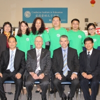 EPSB Superintendent Darrel Robertson Visited CIE