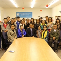 Zhejiang Normal University Troupe and China Gymnastic Skill Team Visited CIE