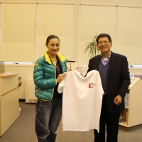 Zhejiang Normal University Troupe and China Gymnastic Skill Team Visited CIE