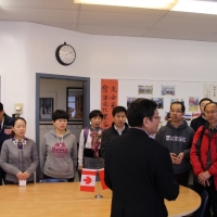 The Delegation from China Universities Visited CIE