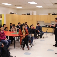 The Delegation from China Universities Visited Meyonohk School