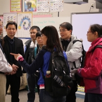 The Delegation from China Universities Visited Meyonohk School