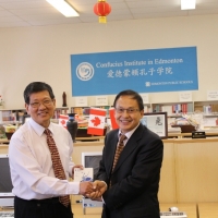 The Delegation from GuangZhou University Visited CIE