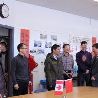 The Delegation from China Universities Visited CIE