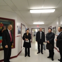 The Delegation from Consulate-General of China in Vancouvert Toured the Facilities