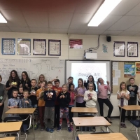 Dough Art at Landing Trail Intermediate School in Athabasca